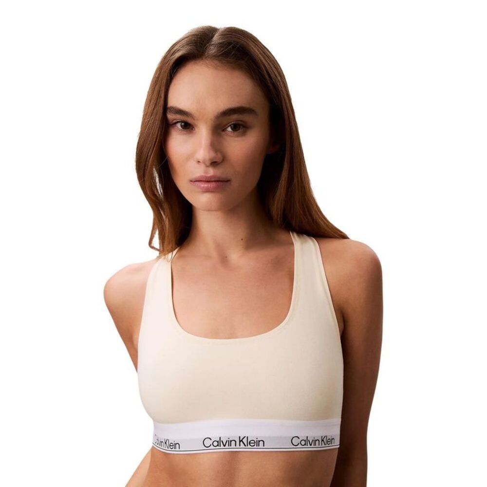 Calvin Klein Underwear Beige Cotton Women's Bra